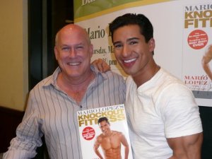 Rick & mario lopez at book signing 2008